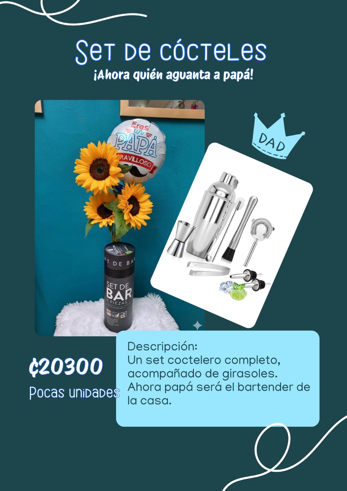 Set de cócteles